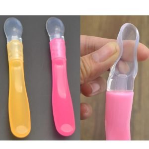 LSR-Over-Molding-of-Food-Grade-Silicone-Spoon-for-Baby-Kids