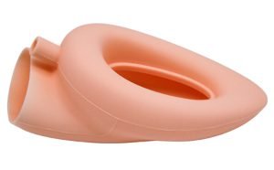 Liquid silicone throat products for medical