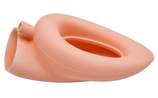 Liquid silicone throat products for medical