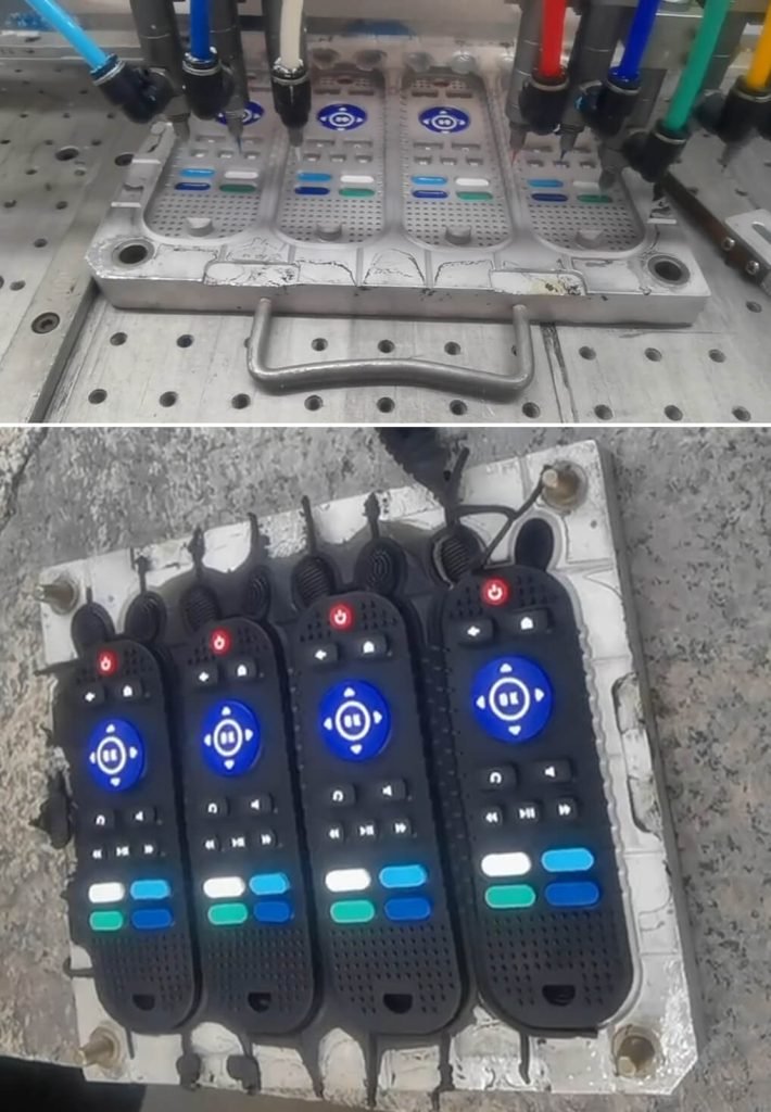 Multi-Color Silicone Molding manufacturing