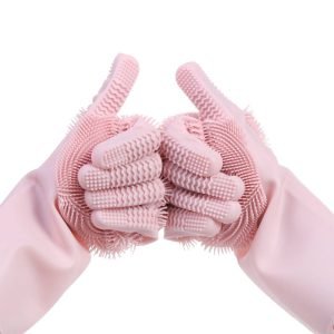 Silicone-Glove-Dishwashing-Kitchen-Glove-Rubber-Washing