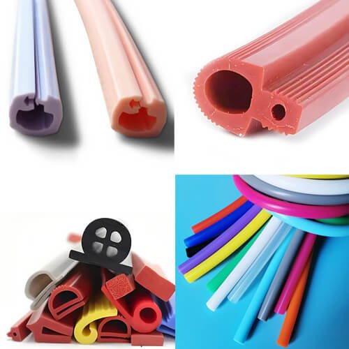 rubber Silicone Extrusion Molding parts