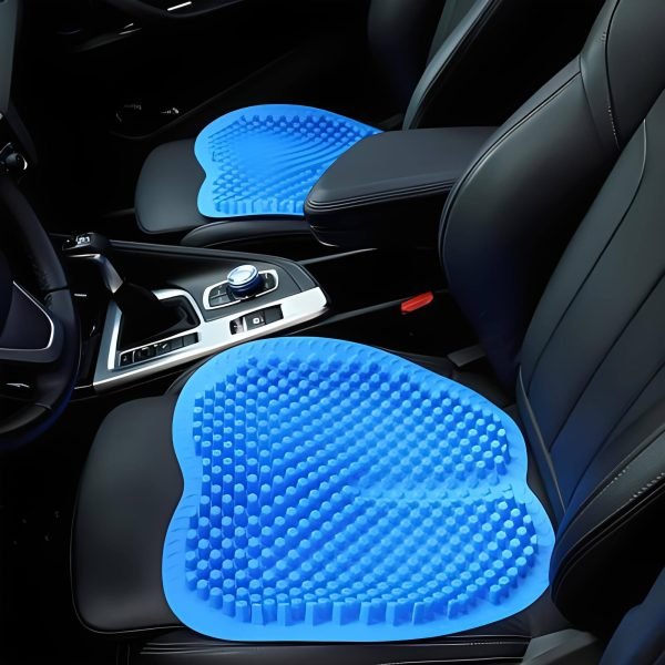 Silicone breathable seat cushions for car tables and chairs