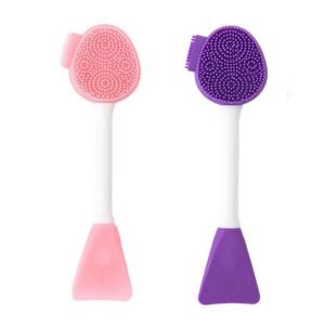 Double-ended silicone mask cleansing brush manufacturer