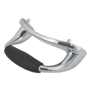 Metal bracket silicone handle overmolding