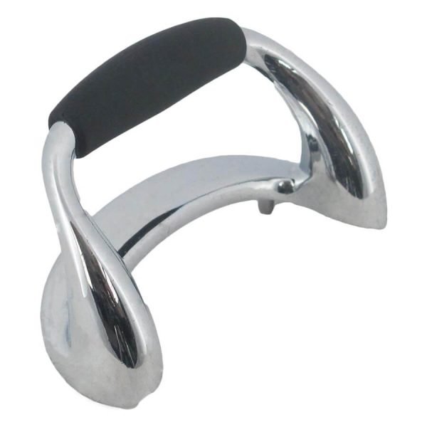 Metal bracket silicone handle overmolding