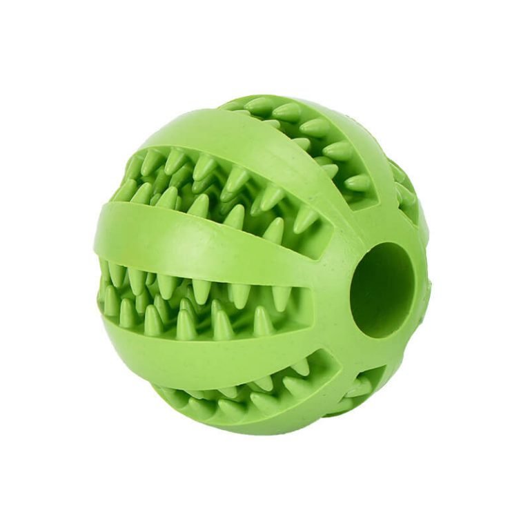 Silicone Dog Chew Toy with Dental Cleaning