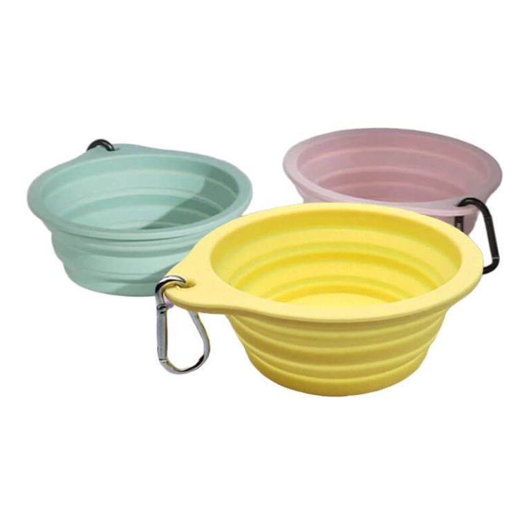 Silicone Folding Bowl for pet outside