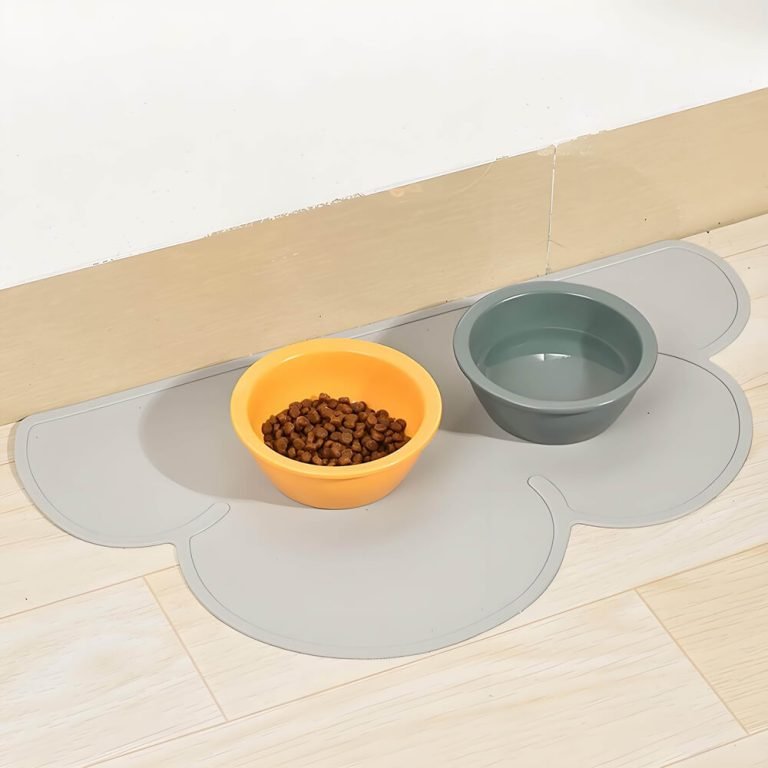 Silicone Mat For Pet Feeder Bowl