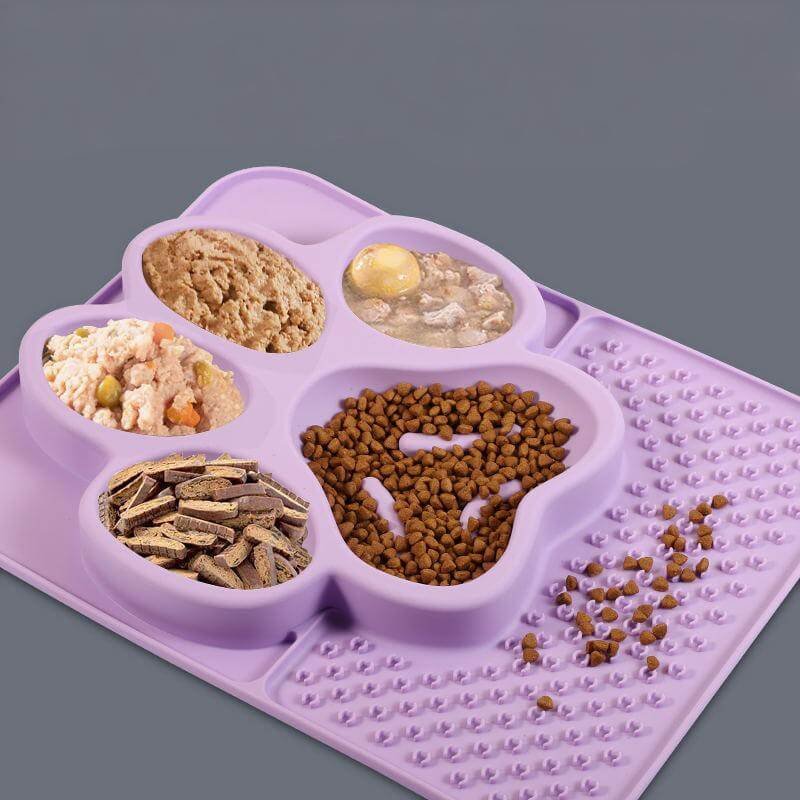 Silicone Slow Feeder Dog Bowl
